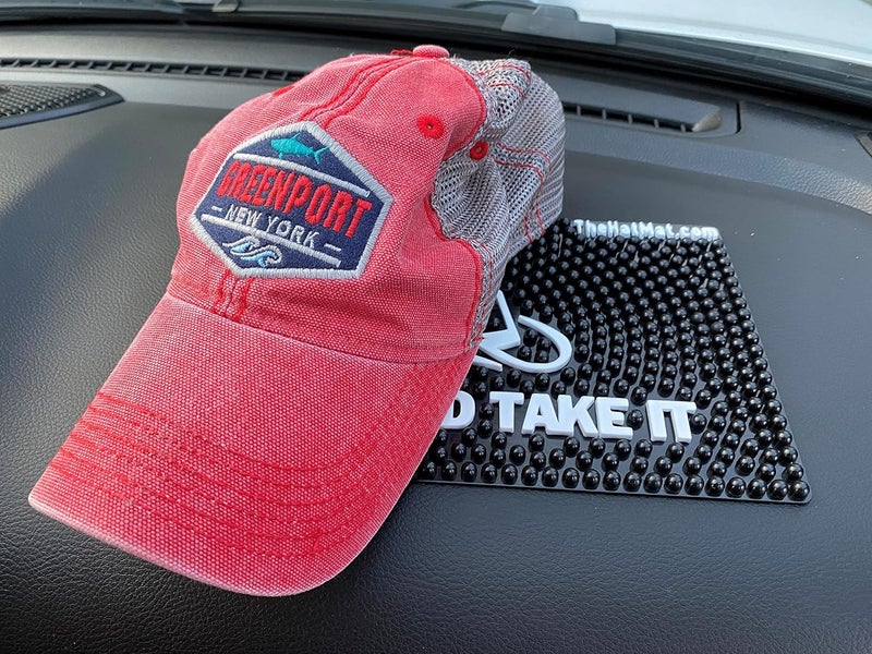 TheHatMat Dashboard Hat Mat Holder - Extra-Large Cowboy Hat Holder for Truck, Anti-Skid Pad for Accessories & Valuables, Premium Protection for Armrest, or Seat, No Adhesives Needed, Come and Take - Image 2